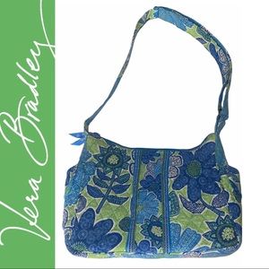 Vera Bradley Doodle Daisy Purse/Shoulder bag/Crossbody Hipster Bag Rare